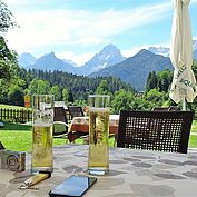 Entspannen im hoteleigenen Garten