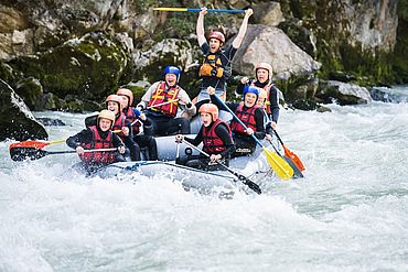 Rafting im Salzburger Saalachtal © Motioncenter - 