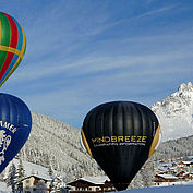 Ballonimpressionen im Winter © TVB Filzmoos