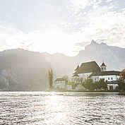 der Herbst am Traunsee