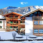 Hotelansicht Landhotel Schütterbad im Winter Hotelansicht Landhotel Schütterbad im Winter