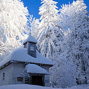 Radstatt Kapelle Mondseeberg im Winter, (c) TVB MondSeeLand