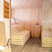 neue Sauna im Landhotel Post 