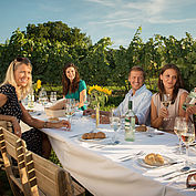 Kulinarik im Weingebiet