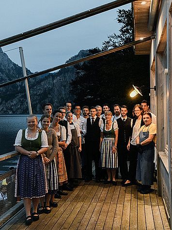 5 Jahre Restaurant Bootshaus - Das Geburtstagsteam