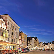 Stadtplatz Steyr mit dem Landhotel Mader © Landhotel Mader