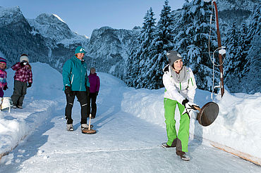 Eisstockschießen in Abtenau, ©abtenau-info.at 