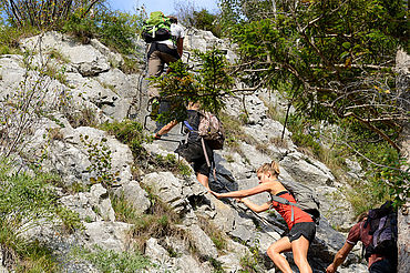 Bergsteigen am Traunstein, (c) Karl Heinz Ruber