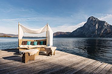 Seehotel Das Traunsee am Traunsee mit Traunstein