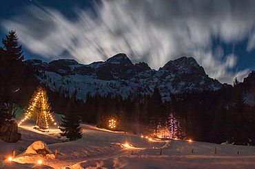 Advent Landschaft, Unterhof Alm, (c) Coen Weesjes