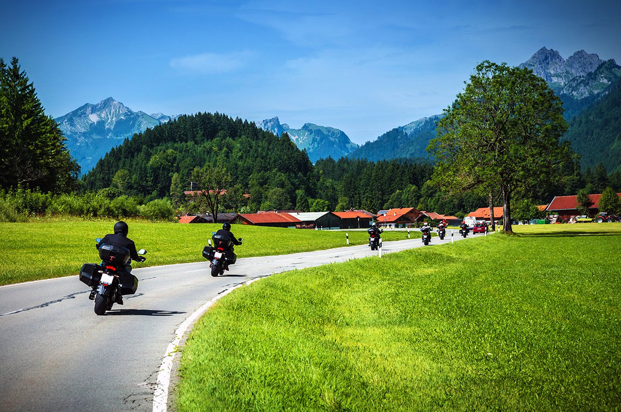 motorrad tour rund um wien